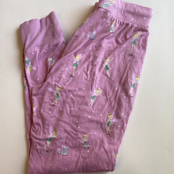 Rare Disney Slumber Collection By munki Munki Tinkerbell Signature Pj set Small - Picture 6 of 9